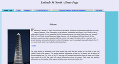 Desktop Screenshot of lat34north.com